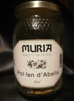 Jumlah gula yang masuk Polen de abejas