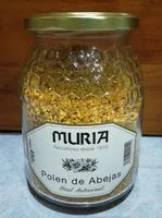 Jumlah gula yang masuk Polen de abejas