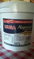 含糖量 Mayonesa musa especial hostelería