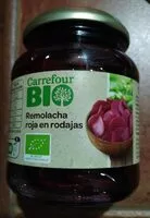 Zuckermenge drin Remolacha roja en rodajas