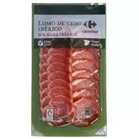 Cantidad de azúcar en Lomo Iberico Loncheado