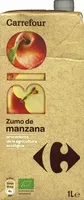 चीनी की मात्रा Zumo de manzana