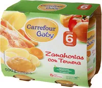 Azúcar y nutrientes en Carrefour baby