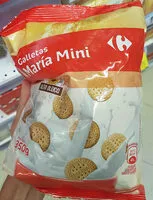 Cantidad de azúcar en Galletas mini maría