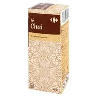 Jumlah gula yang masuk Infusión té chai