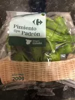 含糖量 Pimiento tipo Padrón