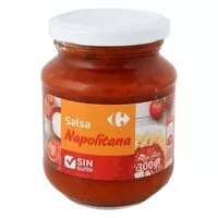 Suhkru kogus sees Salsa napolitana