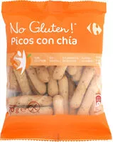 Azúcar y nutrientes en Carrefour no gluten