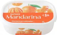 Quantité de sucre dans Sorbete de mandarina
