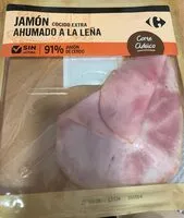 Suhkru kogus sees Jamon cocido ahumado leña Carrefour