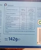 含糖量 Galletas rellenas de crema black&roll sin gluten