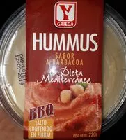 İçindeki şeker miktarı Hummus sabor barbacoa