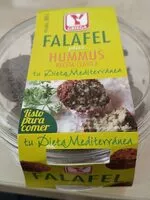 İçindeki şeker miktarı FALAFEL plus HUMMUS RECETA CLASICA