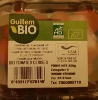 Sucre et nutriments contenus dans Guillem bio