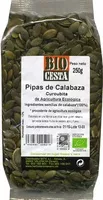 Suhkru kogus sees Semillas de calabaza sin cáscara