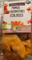 Sokerin määrä sisällä Mango deshidratado ecológico