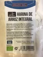 चीनी की मात्रा Harina de arroz integral