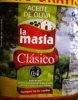 Amount of sugar in Clásico 0,4