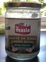 Amount of sugar in Aceite de coco virgen extra