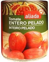 Cantidad de azúcar en Tomate entero pelado