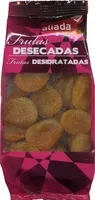 Cantidad de azúcar en Albaricoques deshidratados