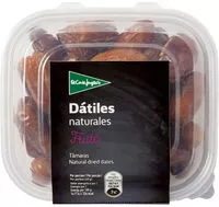 入っている砂糖の量 Dátiles naturales
