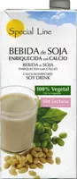 Cantidad de azúcar en Bebida de soja enriquecida con calcio vegetal