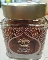 Jumlah gula yang masuk Castañas en almibar