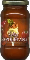 Suhkru kogus sees Salsa napolitana