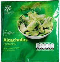 Sokerin määrä sisällä Alcachofas cortadas