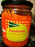 Amount of sugar in Zanahoria rallada en hilos