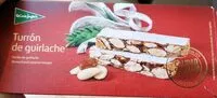 Jumlah gula yang masuk Turrón de guirlache