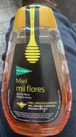 入っている砂糖の量 Miel de mil flores antigoteo de origen España