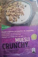 入っている砂糖の量 Choco muesli crunchy