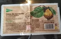 चीनी की मात्रा Dulce de membrillo