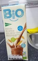 入っている砂糖の量 Bio bebida de avena con cacao