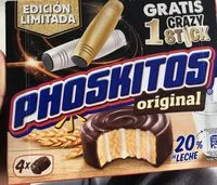 Sugar and nutrients in Phoskitos