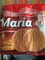 Cantidad de azúcar en Maria