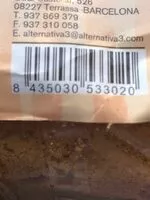 入っている砂糖の量 Panela (Azúcar de caña ecológica de comercio justo)