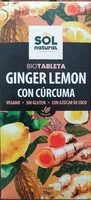 Suhkru kogus sees Biotableta Ginger Lemon con Cúrcuma