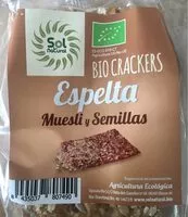Suhkru kogus sees Bio crackers espelta muesli y semillas