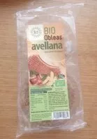 Suhkru kogus sees Obleas avellana