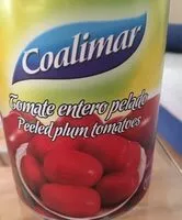 Cantidad de azúcar en Tomate entero pelado