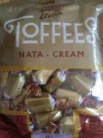 入っている砂糖の量 Toffees Nata Cream