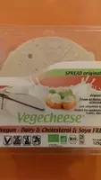 Sugar and nutrients in Vegecheese