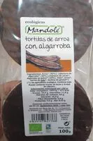 Quantité de sucre dans Tortitas de arroz con algarroba