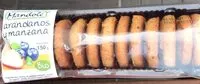 Quantité de sucre dans Galleta espelta de arandanos y manzana