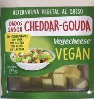 Amount of sugar in Dados sabor cheddar-gouda