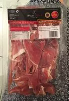 Sokerin määrä sisällä Jambon serrano