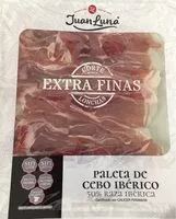 Sokerin määrä sisällä Paleta de cebo ibérico
